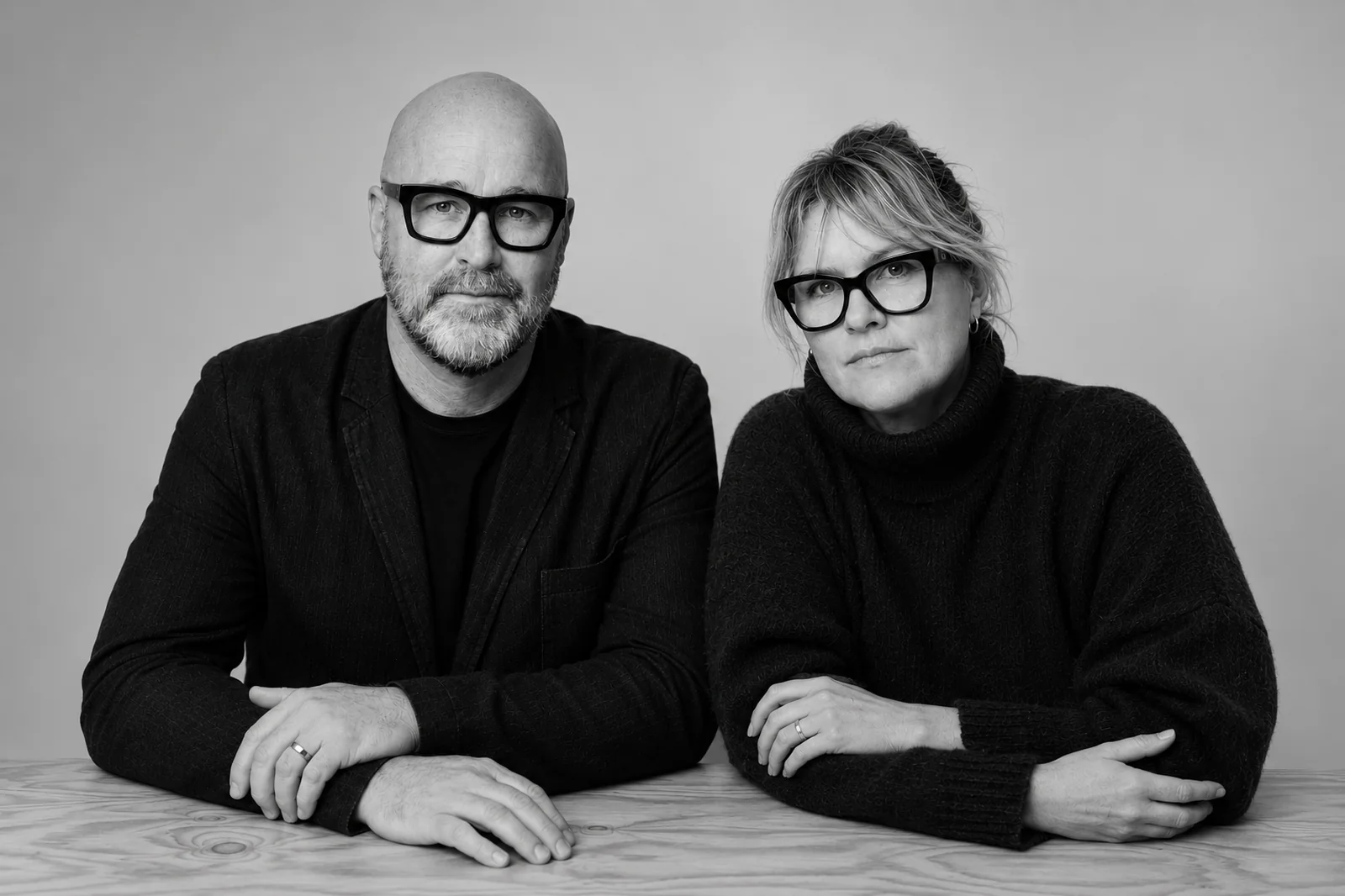 Ben and Nicola Rennie, founders of the studio